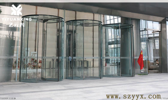 水晶自動(dòng)旋轉(zhuǎn)門(mén)